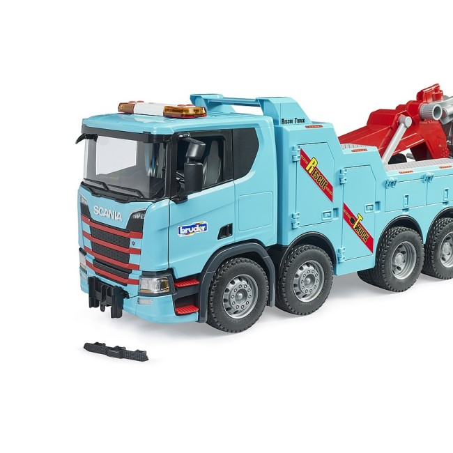 Bruder 03553 - Scania Super 560R Recovery and Towing Truck with Light and Sound New 2025 - Scale 1:16