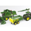 Bruder 02132 - John Deere Combine Harvester T670i - Scale 1:16 