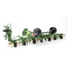 Bruder 02224 - Krone Trailed Rotary Tedder with Running Gear - Scale 1:16 