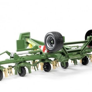 Bruder 02224 - Krone Trailed Rotary Tedder with Running Gear - Scale 1:16 