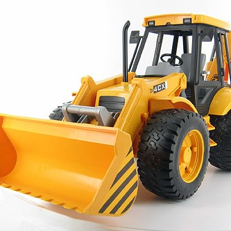 Bruder 02428 - JCB 4CX Backhoe Loader - Scale 1:16 