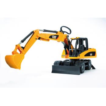 Bruder 02445 - CAT Four Wheel Excavator - Scale 1:16