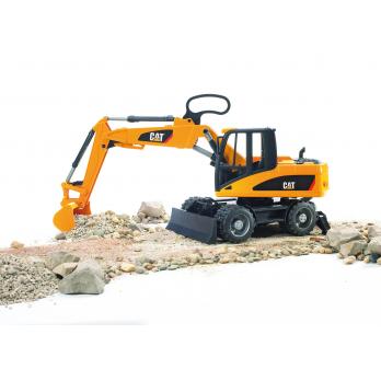 Bruder 02445 - CAT Four Wheel Excavator - Scale 1:16
