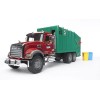 Bruder 02812 - MACK Granite Garbage Truck - Scale 1:16