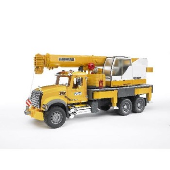 Bruder 02818 - MACK Granite Liebherr Crane Truck - Scale 1:16 
