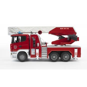 Bruder 03590 - Scania R-series Fire engine with Ladder and Water Pump - Scale 1:16