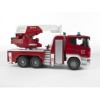 Bruder 03590 - Scania R-series Fire engine with Ladder and Water Pump - Scale 1:16