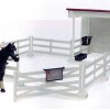 Bruder 62521 - bworld Little Rider Court with Woman and Accessories - Scale 1:16