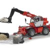 Bruder 02129 - Manitou Telehandler MRT 2150 PRIVILEGE - Scale 1:16