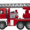 Bruder 02771 - MAN Fire Ladder Truck with Water Pump and Lights - Scale 1:16 