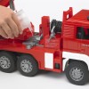Bruder 02771 - MAN Fire Ladder Truck with Water Pump and Lights - Scale 1:16 