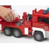 Bruder 02771 - MAN Fire Ladder Truck with Water Pump and Lights - Scale 1:16 