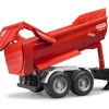 Bruder 02225 - Krampe tandem halfpipe tipping trailer - Scale 1:16