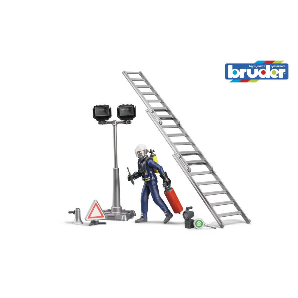 Bruder 62700 - bworld Fire Brigade Playset - Scale 1:16