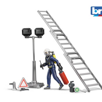 Bruder 62700 - bworld Fire Brigade Playset - Scale 1:16