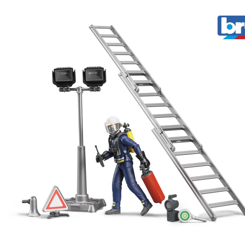 Bruder 62700 - bworld Fire Brigade Playset - Scale 1:16