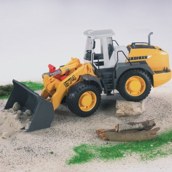 Bruder 02430 - Liebherr Articulate Road Loader L574 - Scale 1:16 
