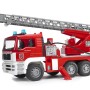 Bruder 02771 - MAN Fire Ladder Truck with Water Pump and Lights - Scale 1:16 
