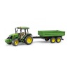 Bruder 02108 John Deere 5115 M Tractor with tipping trailer Scale 1:16