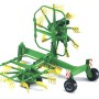 Bruder 02216 - Krone Swadro 761 Dual Rotary Swath Windrower - Scale 1:16