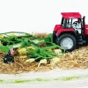 Bruder 02216 - Krone Swadro 761 Dual Rotary Swath Windrower - Scale 1:16