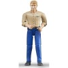 Bruder 60006 - Bworld Man light skin in Blue Jeans - Scale 1:16