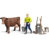 Bruder 62605 - Farming Set with Cow & Accessories