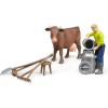 Bruder 62605 - Farming Set with Cow & Accessories