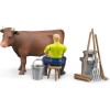 Bruder 62605 - Farming Set with Cow & Accessories