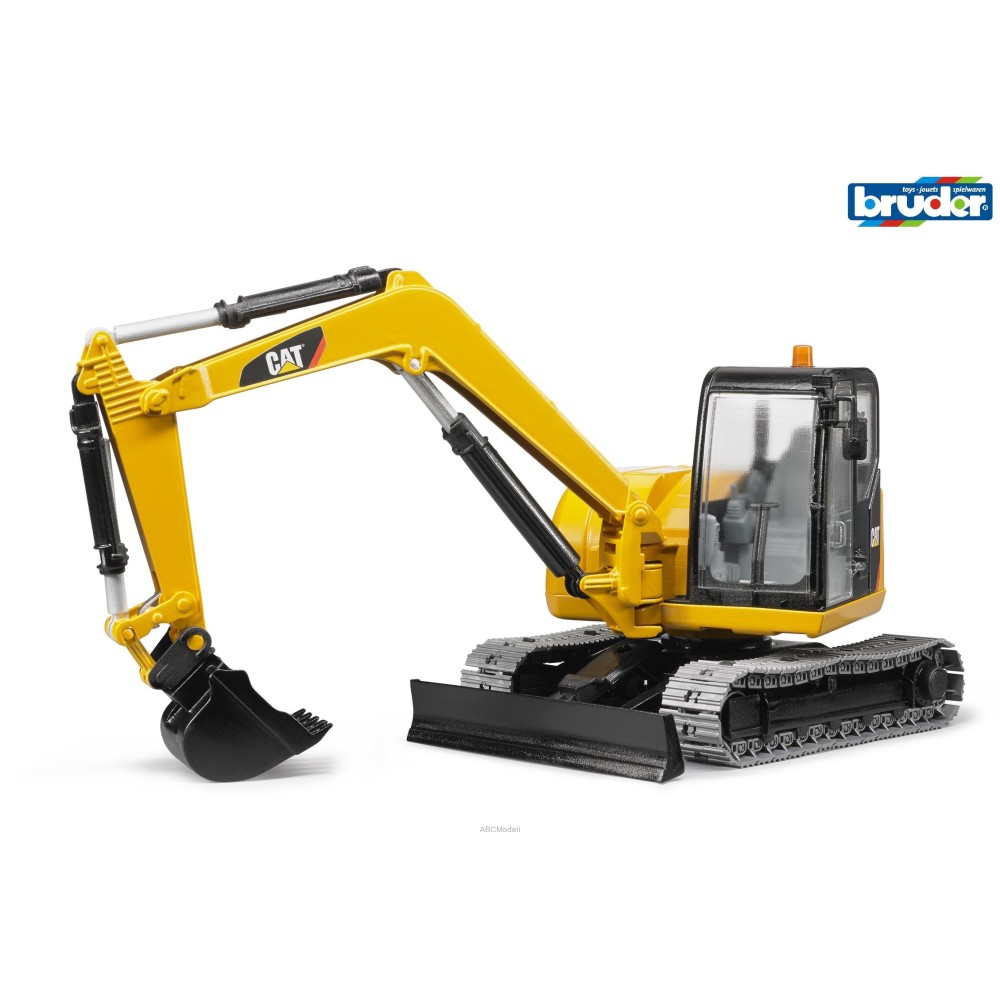 Bruder 02456 CAT Caterpillar Mini Excavator - Scale 1:16