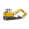 Bruder 02466 CAT Caterpillar Mini Excavator with Constructon Worker - Scale 1:16