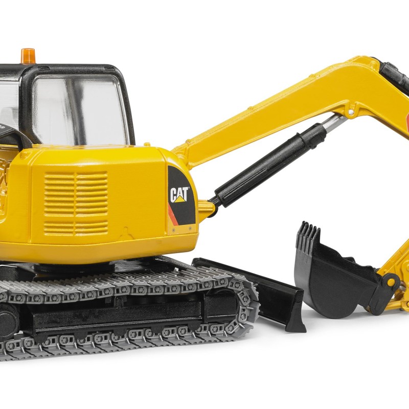 Bruder 02466 CAT Caterpillar Mini Excavator with Constructon Worker - Scale 1:16
