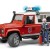 Bruder 02596 Land Rover Defender Station Wagon Fire Department with Fireman Scale 1:16