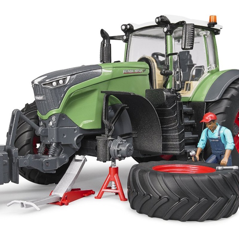 Bruder 04041 Fendt Vario 1050 Tractor with Mechanic and Garage Equipment - Scale 1:16 