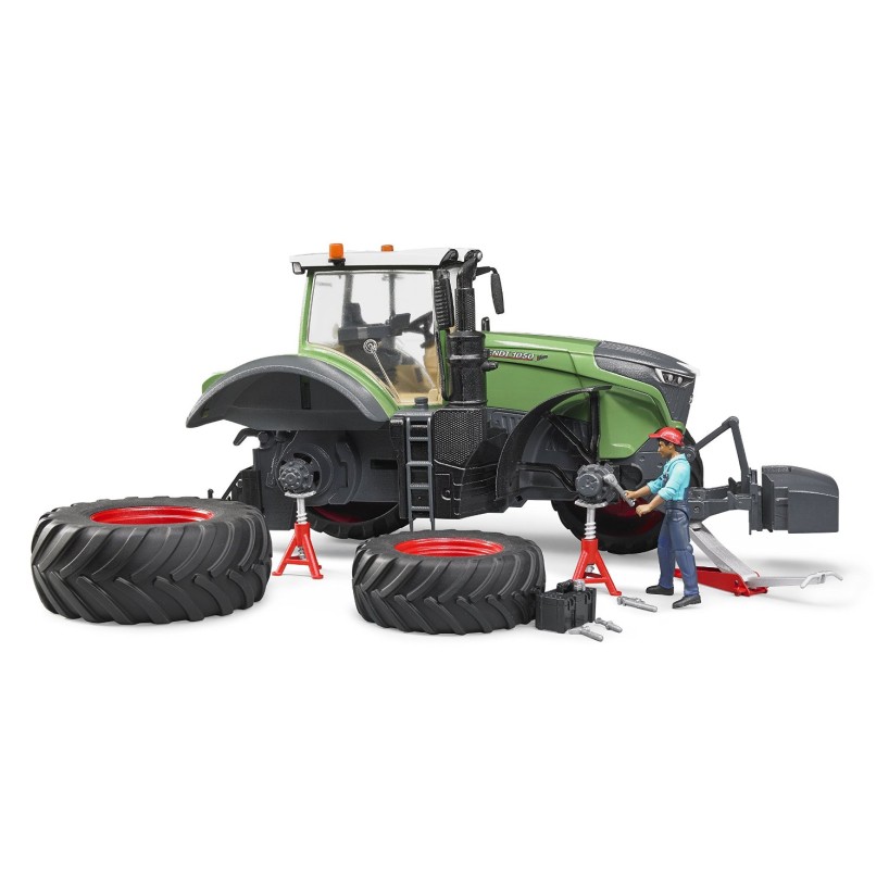 Bruder 04041 Fendt Vario 1050 Tractor with Mechanic and Garage Equipment - Scale 1:16 