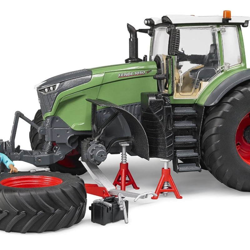 Bruder 04041 Fendt Vario 1050 Tractor with Mechanic and Garage Equipment - Scale 1:16 