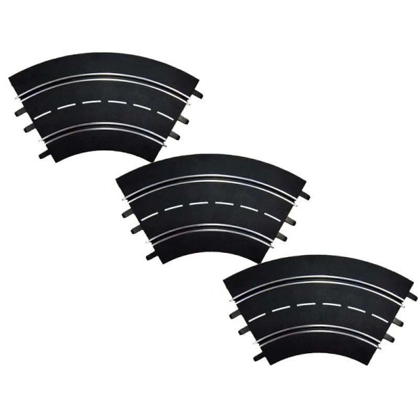 Carrera 20571 Digital Evolution1:32 Curve Set R1 60° 3 pieces Track Pack