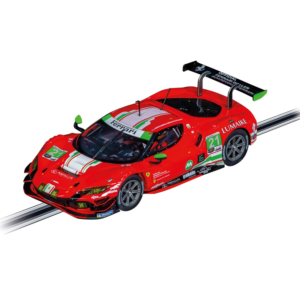 Carrera 23639 Digital 1:24 Super Showdown GT3 Wireless Slot Car Race Set Audi R8 LMS vs Ferrari 296 GT3