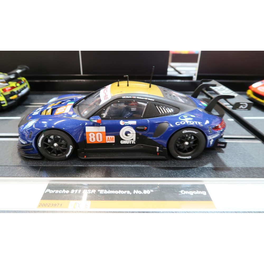 Carrera 23971 DIGITAL 1:24 Porsche 911 RSR Ebimotors No 80 Slot Car