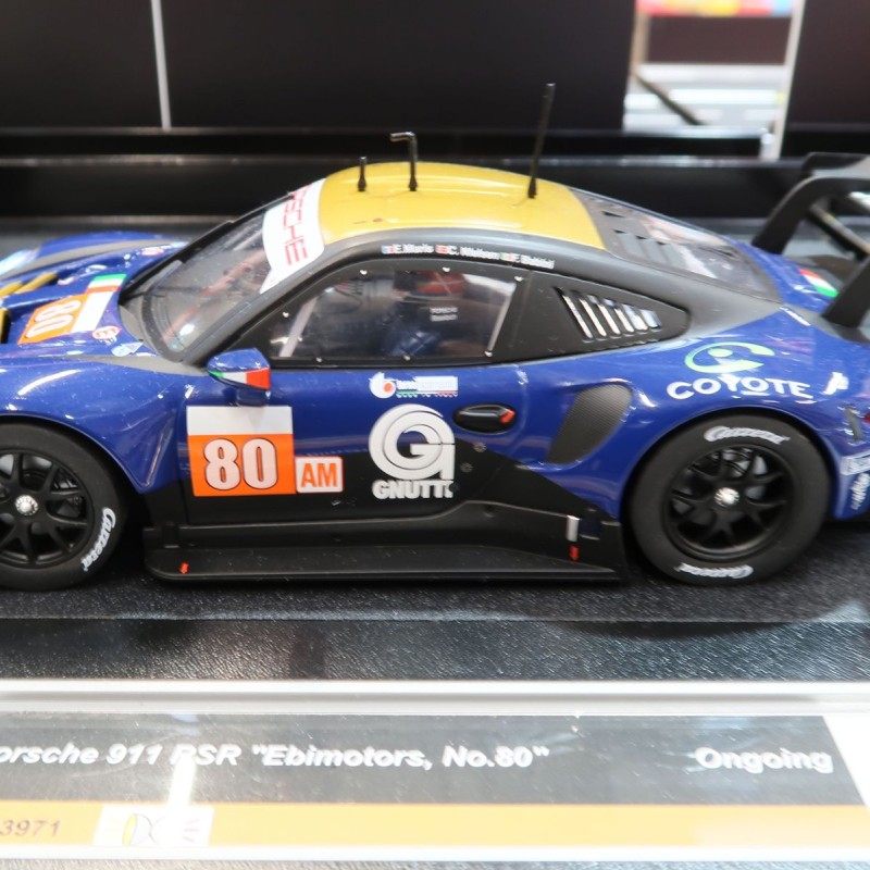 Carrera 23971 DIGITAL 1:24 Porsche 911 RSR Ebimotors No 80 Slot Car