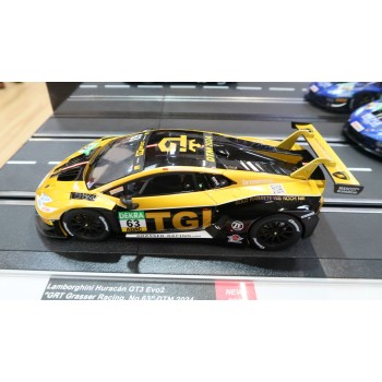 Carrera 23986 Digital 1:24 Lamborghini Huracan GT3 Evo2 GRT Grasser Racing No 63 DTM 2024 Slot Car