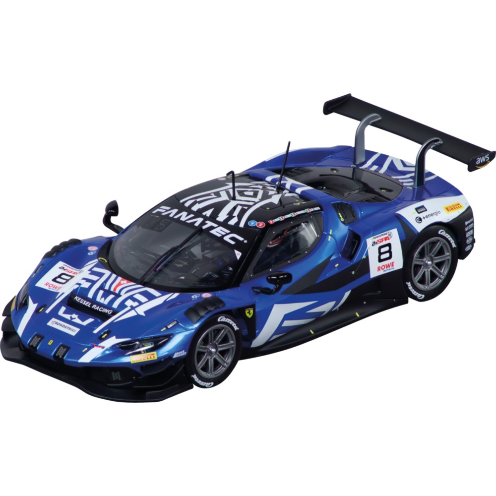 Carrera 23989 Digital 1:24 Ferrari 296 GT3 Kessel Racing No 8 24H Spa Slot Car