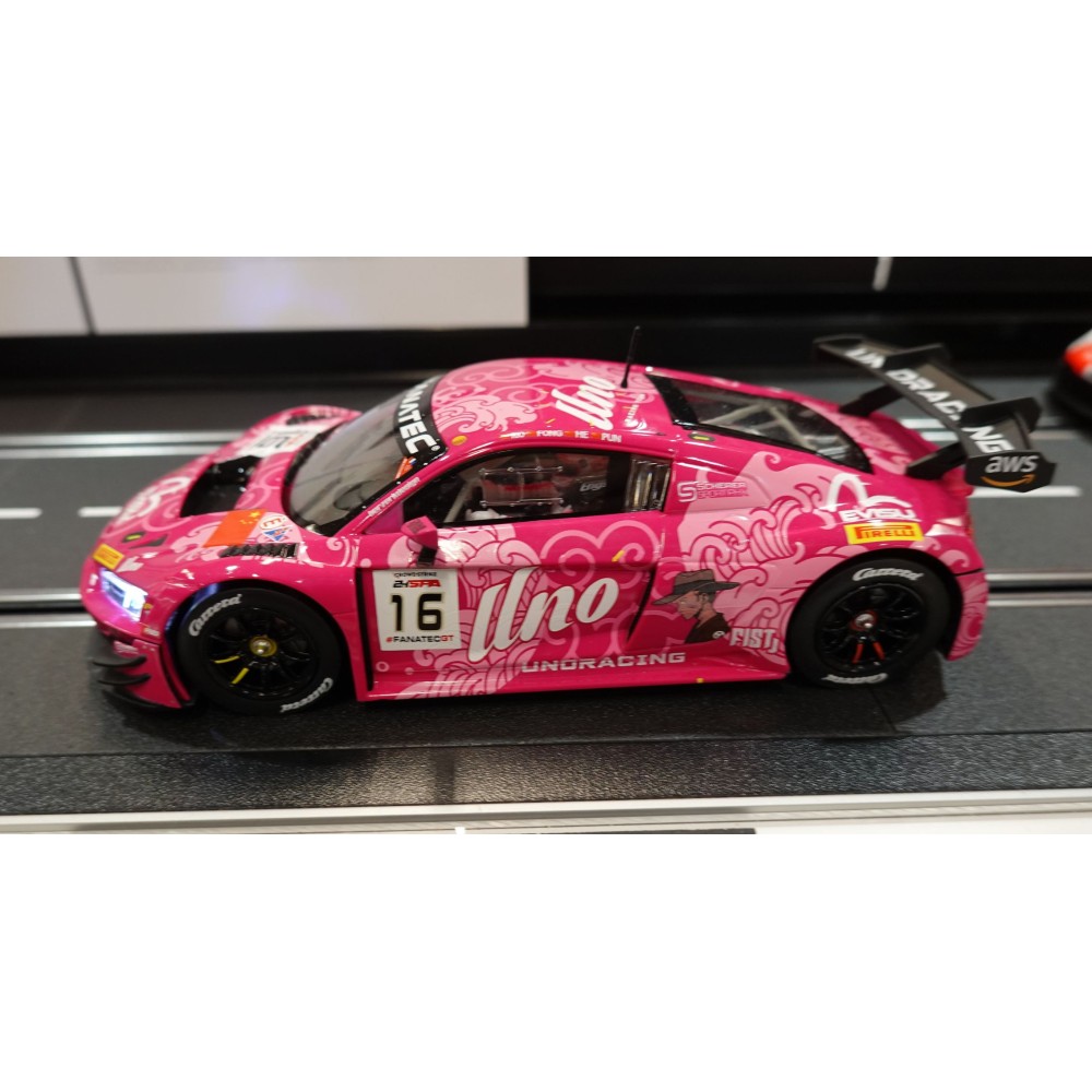 Carrera 23992 Digital 1:24 Audi R8 LMS GT3 evo II - Uno Racing Team No 16 Slot Car