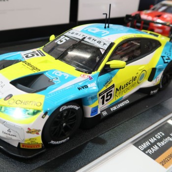 Carrera 23995 Digital 1:24 BMW M4 GT3 RAM Racing No 15 British GT 2024 Slot Car