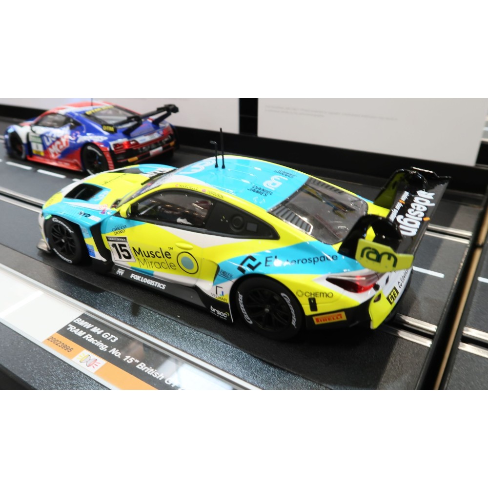 Carrera 23995 Digital 1:24 BMW M4 GT3 RAM Racing No 15 British GT 2024 Slot Car