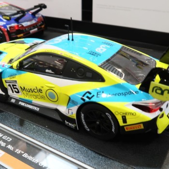 Carrera 23995 Digital 1:24 BMW M4 GT3 RAM Racing No 15 British GT 2024 Slot Car