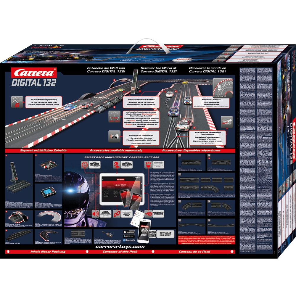 Carrera 30048 Digital 1:32 Race of the Champions F1 2024 Slot Car Racing Set 2x Red Bull Racing RB20 Wireless 2.0
