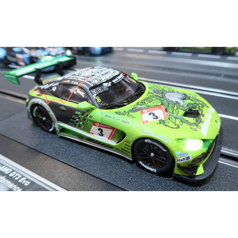 Carrera 32015 Digital 1:32 Mercedes-AMG GT3 Evo GetSpeed Performance No 3 24H Nurburgring Slot Car