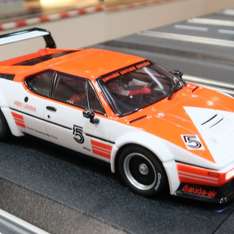 Carrera 32032 Digital 1:32 BMW M1 Procar Hockenheim 1979 Niki Lauda Nr.5 Slot Car