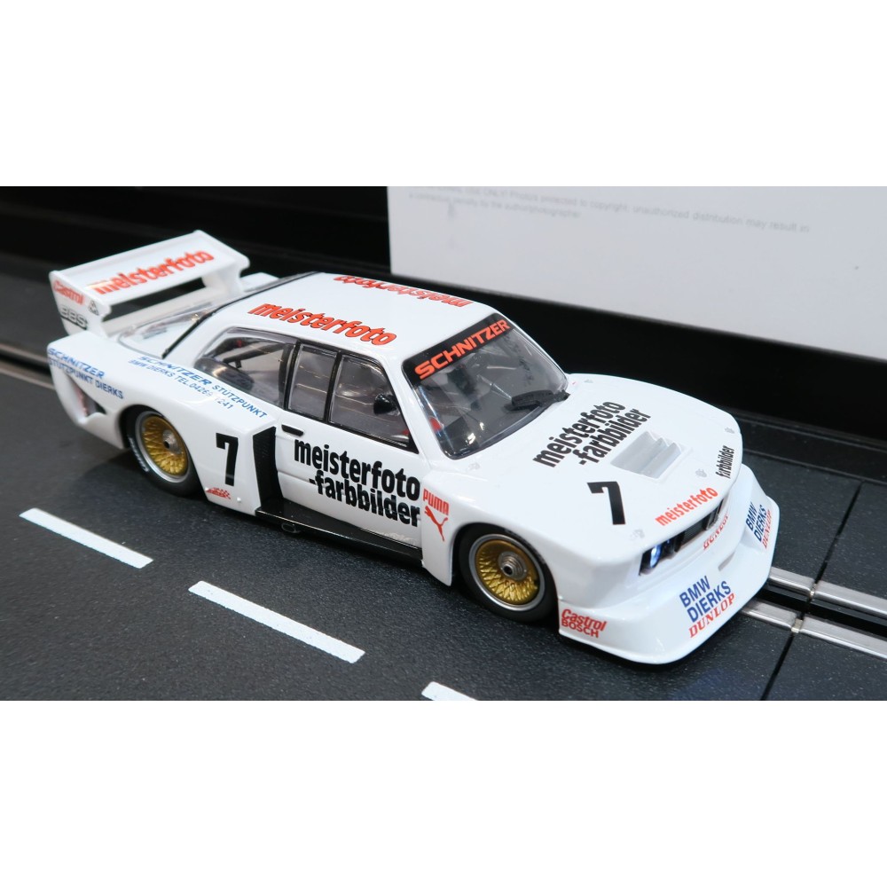 Carrera 32037 Digital 1:32 BMW 320 Turbo Flachbau Meisterfoto Team Schnitzer Nr.7 Slot Car
